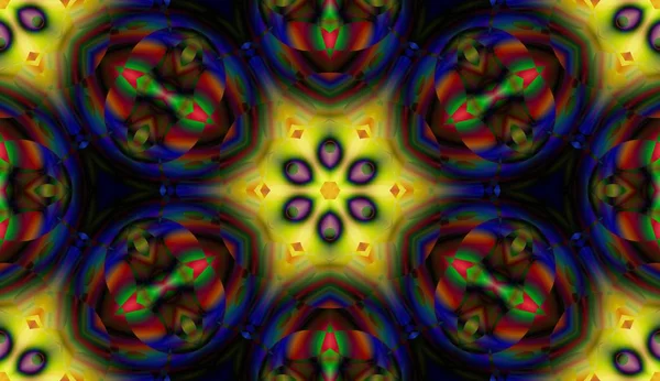 Soyut şekiller desen kaotik yerleşim