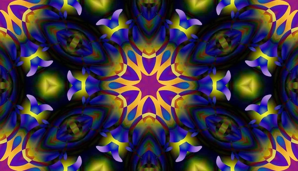 Soyut şekiller desen kaotik yerleşim