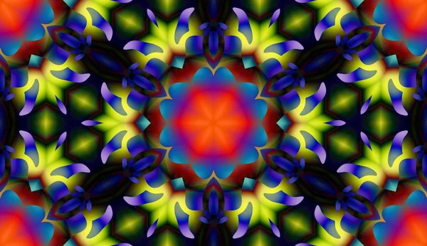 Soyut şekiller desen kaotik yerleşim