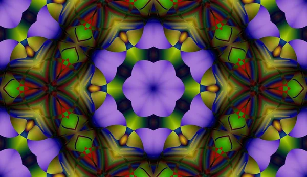 Soyut şekiller desen kaotik yerleşim