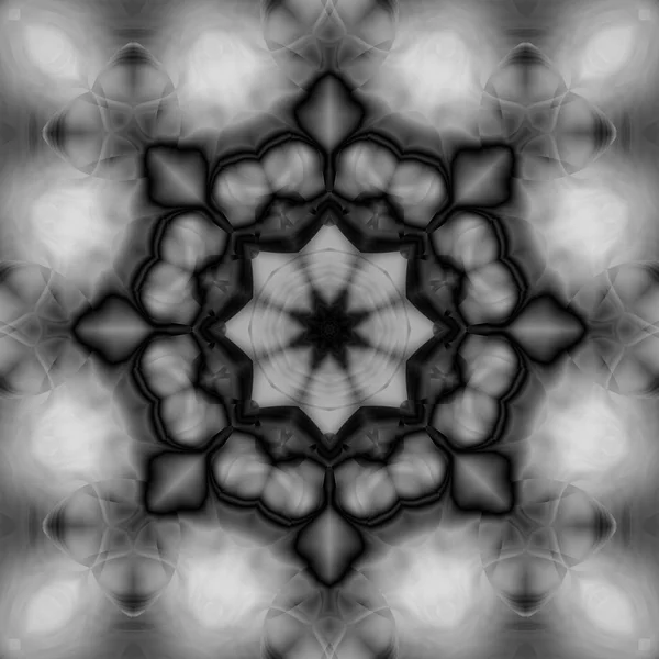 Siyah ve gri resimler fantezi unsurları ile. İnce yapısı duvar kağıdı, yüzey, formları. Çini motifi.