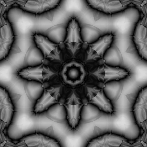 Siyah ve gri resimler fantezi unsurları ile. İnce yapısı duvar kağıdı, yüzey, formları. Çini motifi.