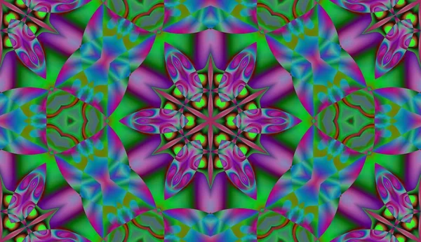 Soyut şekiller desen kaotik yerleşim