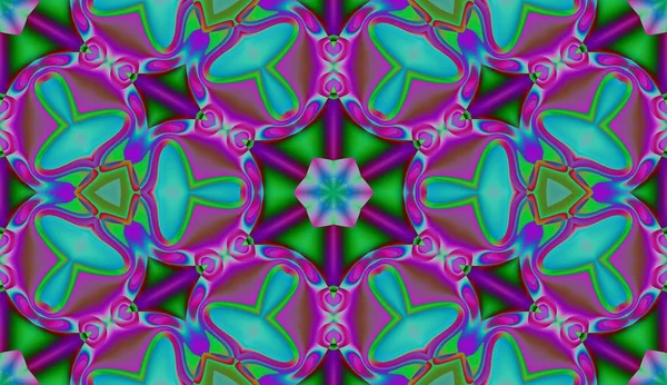 Soyut şekiller desen kaotik yerleşim