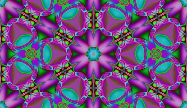 Soyut şekiller desen kaotik yerleşim