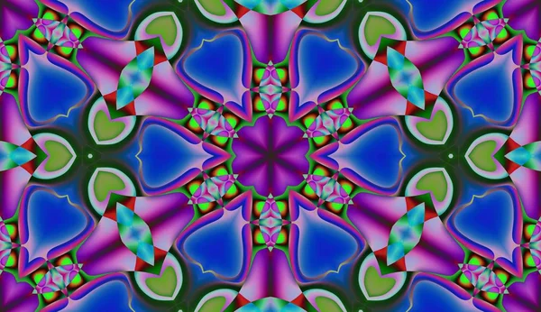 Soyut şekiller desen kaotik yerleşim