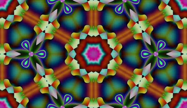 Soyut şekiller desen kaotik yerleşim