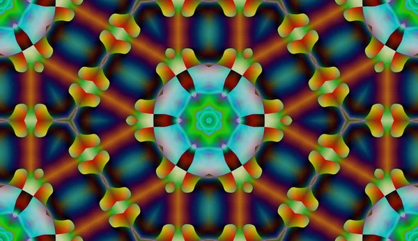 Soyut şekiller desen kaotik yerleşim