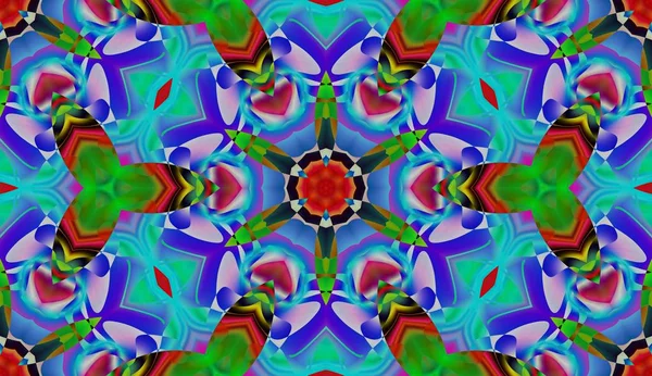 Soyut şekiller desen kaotik yerleşim