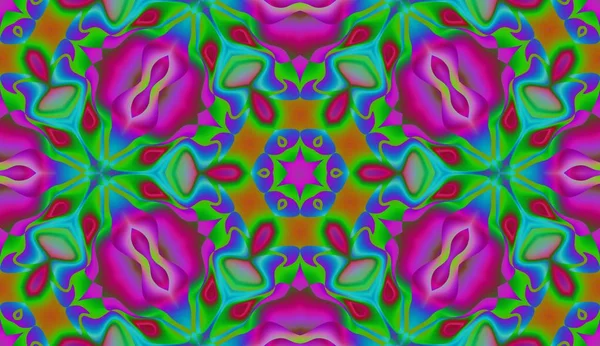 Soyut şekiller desen kaotik yerleşim