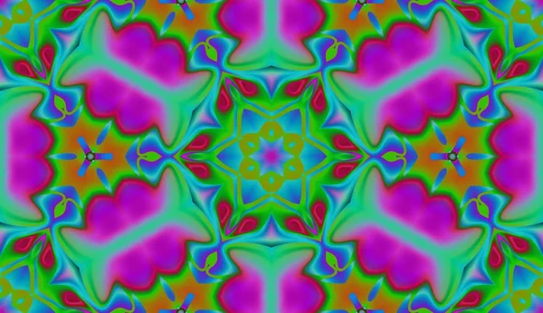 Soyut şekiller desen kaotik yerleşim