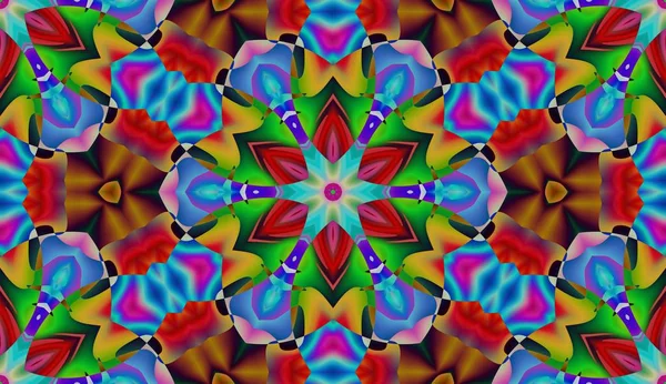 Soyut şekiller desen kaotik yerleşim