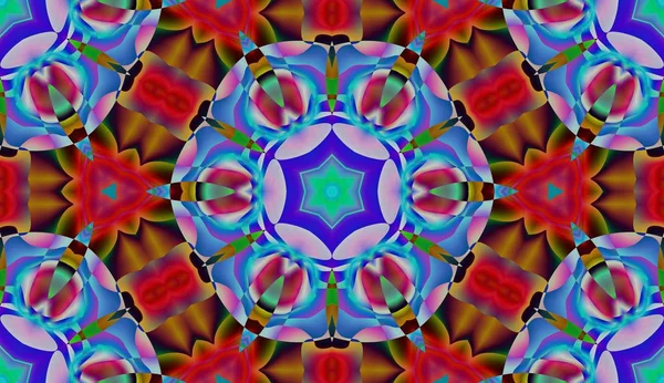 Soyut şekiller desen kaotik yerleşim