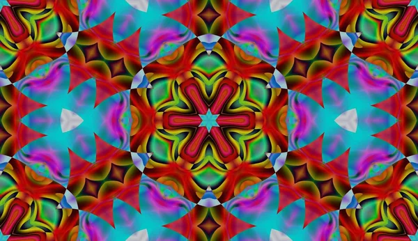 Soyut şekiller desen kaotik yerleşim