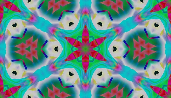 Soyut şekiller desen kaotik yerleşim