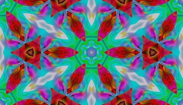 Soyut şekiller desen kaotik yerleşim