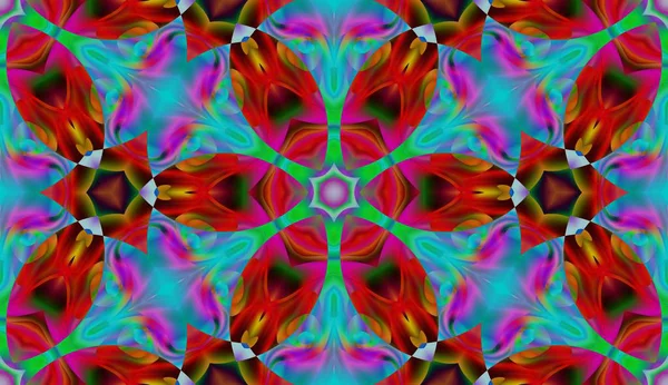 Soyut şekiller desen kaotik yerleşim