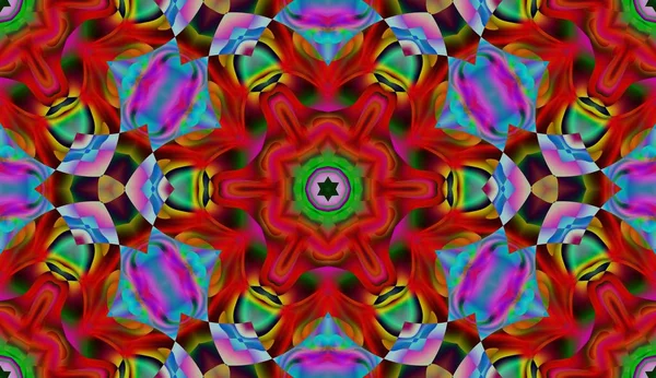 Soyut şekiller desen kaotik yerleşim