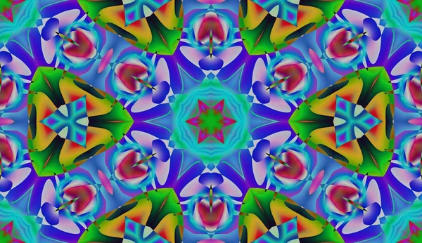 Soyut şekiller desen kaotik yerleşim