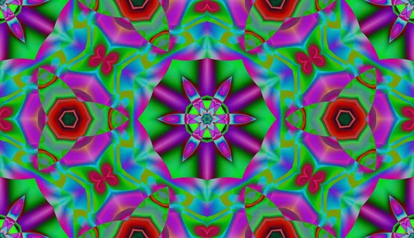 Soyut şekiller desen kaotik yerleşim