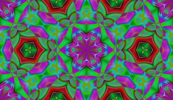 Soyut şekiller desen kaotik yerleşim