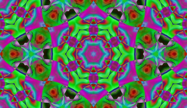 Soyut şekiller desen kaotik yerleşim