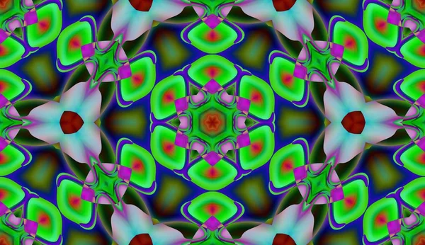 Soyut şekiller desen kaotik yerleşim