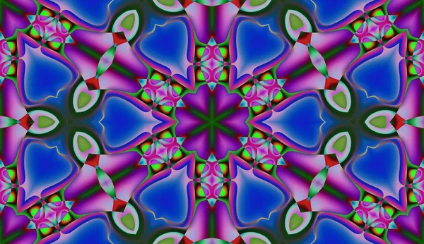 Soyut şekiller desen kaotik yerleşim