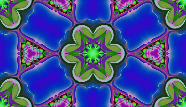 Soyut şekiller desen kaotik yerleşim