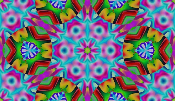 Soyut şekiller desen kaotik yerleşim