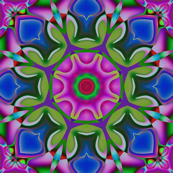 Soyut şekiller desen kaotik yerleşim