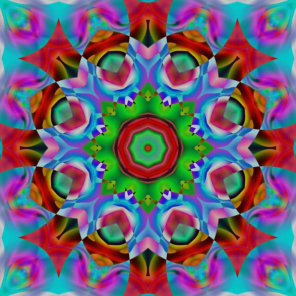 Soyut şekiller desen kaotik yerleşim