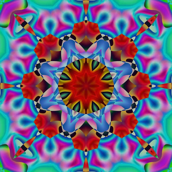 Soyut şekiller desen kaotik yerleşim