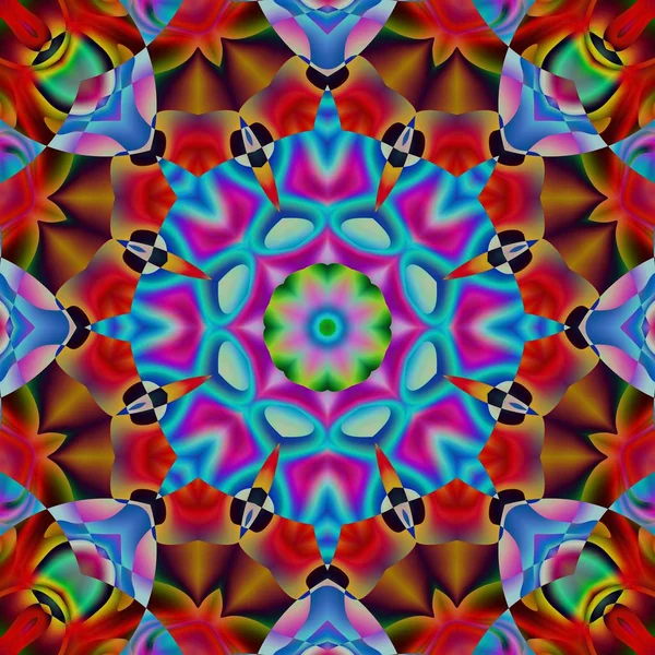 Soyut şekiller desen kaotik yerleşim