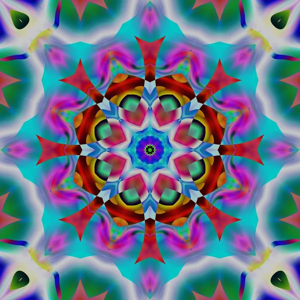 Soyut şekiller desen kaotik yerleşim