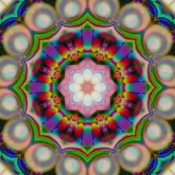 Soyut şekiller desen kaotik yerleşim