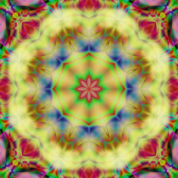 Soyut şekiller desen kaotik yerleşim