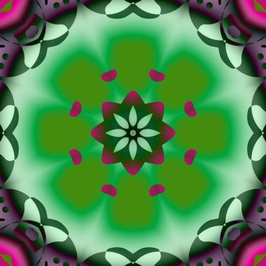 Renkli resimler fantezi unsurları ile. İnce yapısı duvar kağıdı, yüzey, formlar