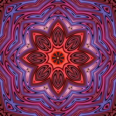 Renkli resimler fantezi unsurları ile. İnce yapısı duvar kağıdı, yüzey, formlar