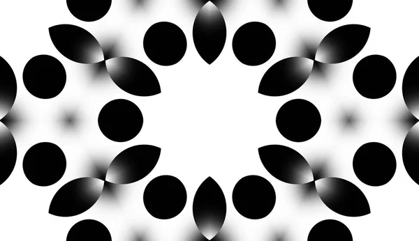 Černé Bílé Postavy Efektní Prvky Jemná Struktura Tapeta Povrchové Formy — Stock fotografie