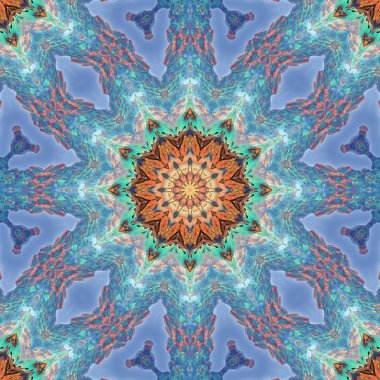 Renkli resimler fantezi unsurları ile. İnce yapısı duvar kağıdı, yüzey, formlar