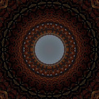 Renkli resimler fantezi unsurları ile. İnce yapısı duvar kağıdı, yüzey, formlar