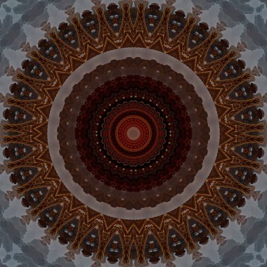 Renkli resimler fantezi unsurları ile. İnce yapısı duvar kağıdı, yüzey, formlar