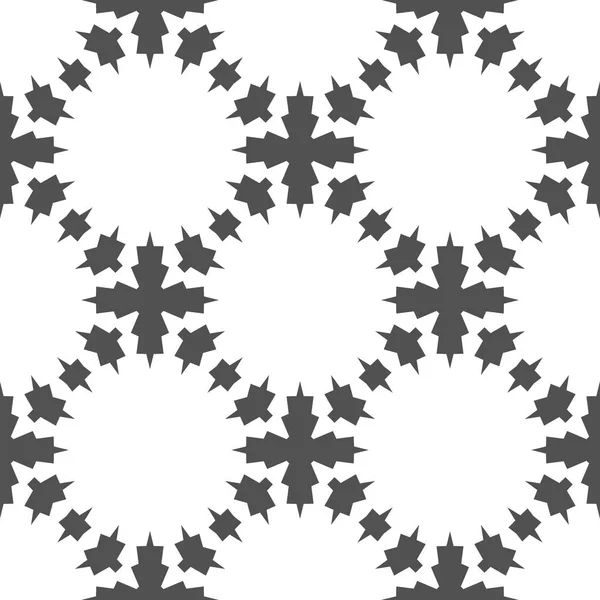Grijze Witte Ornament Patroon — Stockfoto