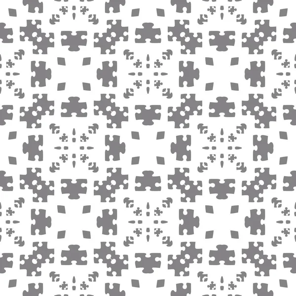 Gray White Ornament Pattern — Stock Photo, Image