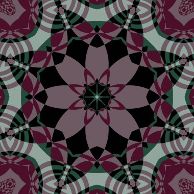 yaratıcı soyut Dikişsiz desen arka plan 