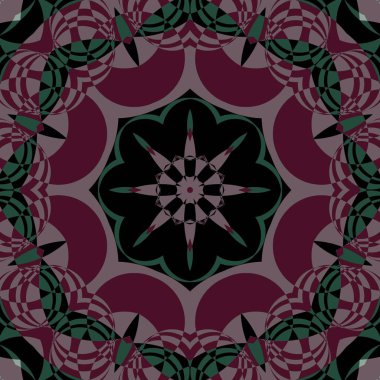 yaratıcı soyut Dikişsiz desen arka plan 