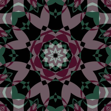 yaratıcı soyut Dikişsiz desen arka plan 