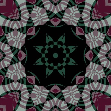 yaratıcı soyut Dikişsiz desen arka plan 