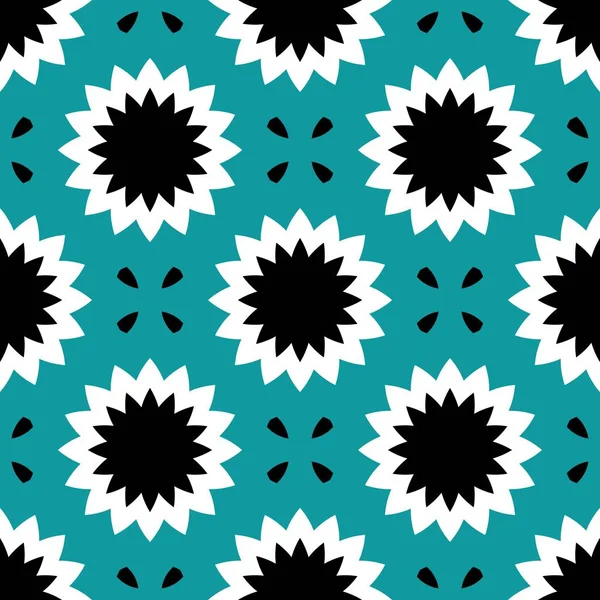 Zwart Wit Blauw Minimalistische Moderne Abstracte Patroon Achtergrond — Stockfoto